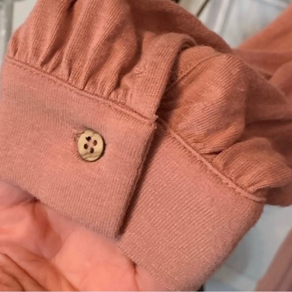 Free People Beach Jilly Midi Rose Blush Dress Size Large - Picture 11 of 13